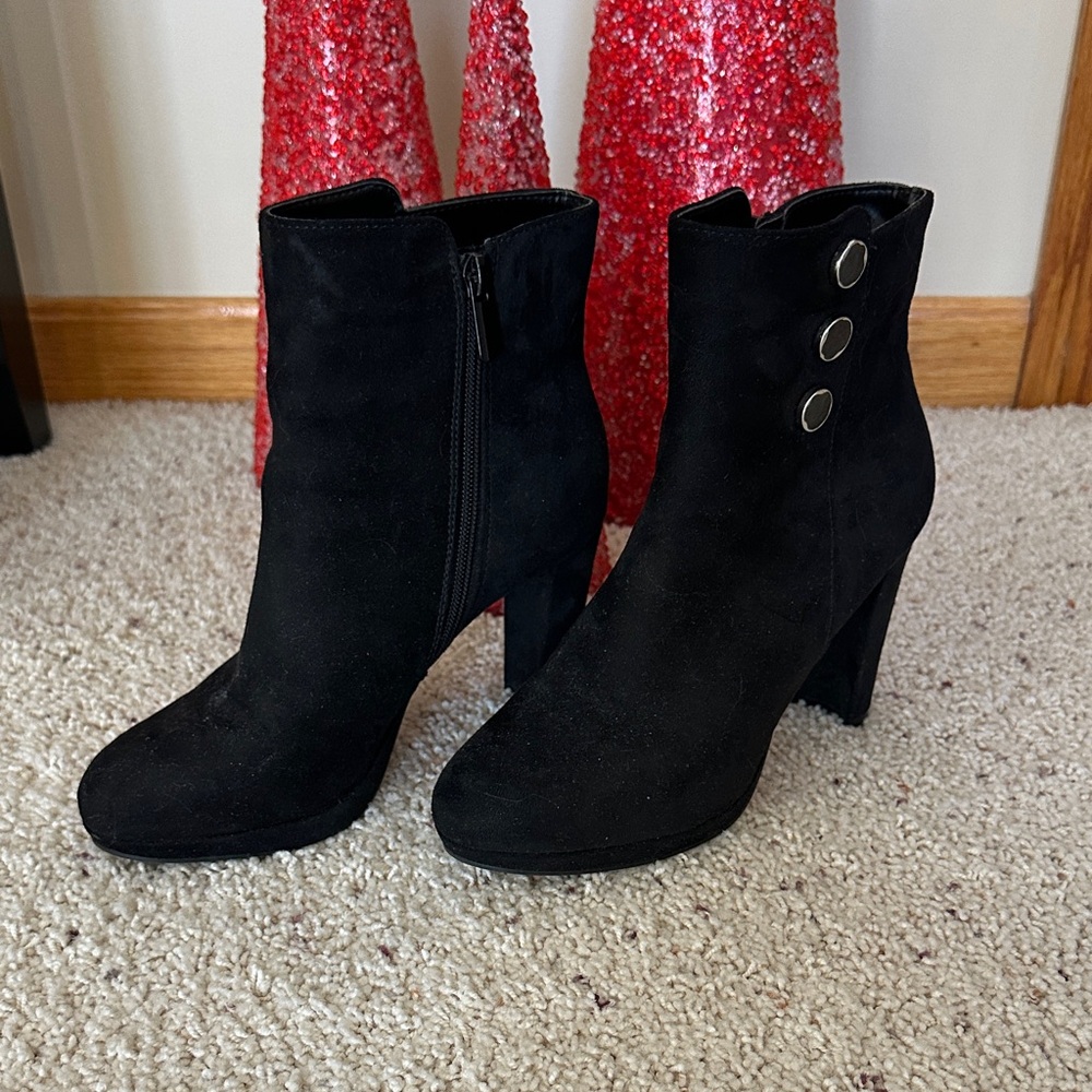 Impo Black Ankle Boots